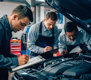 Automotive training at Goodwin Motors